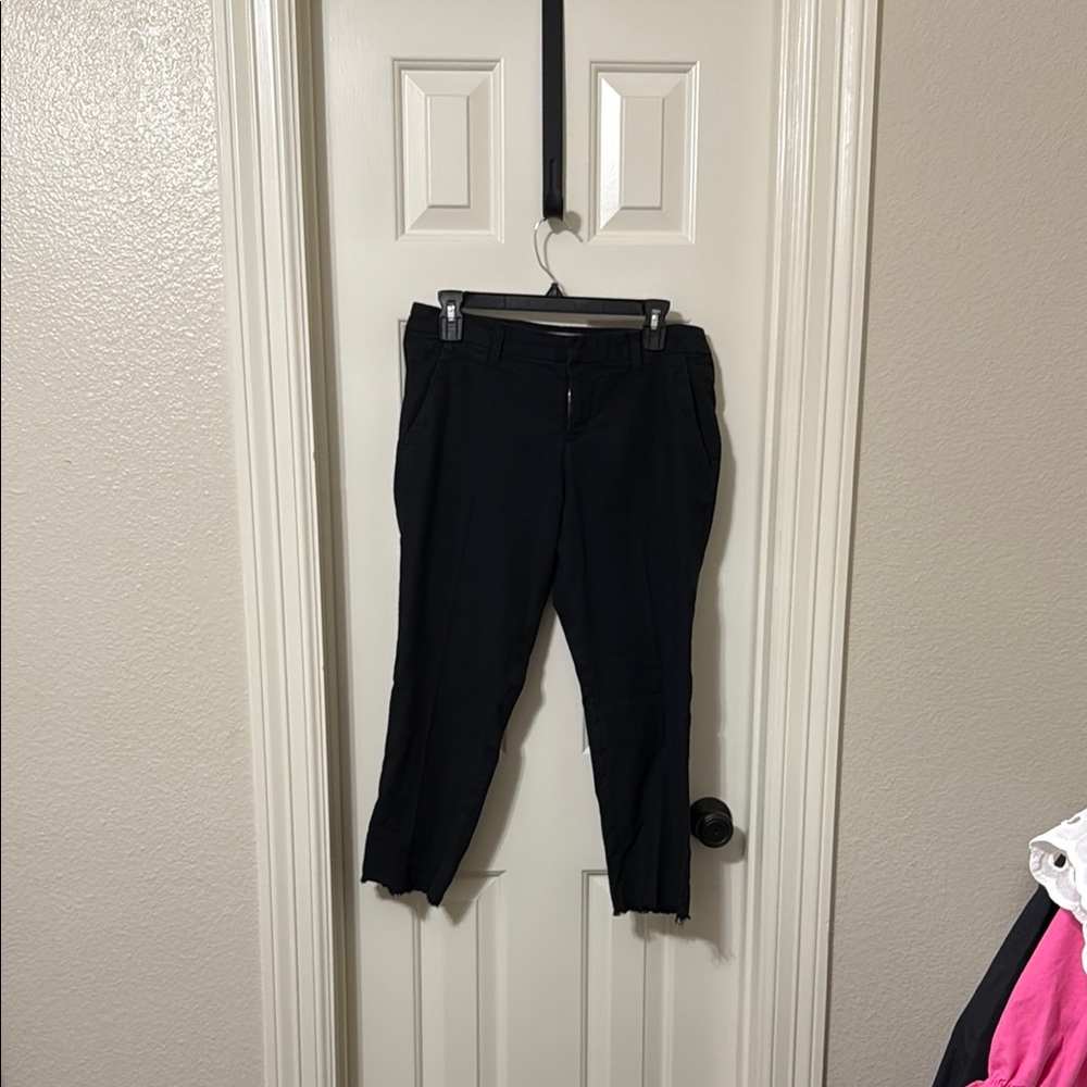Frank & Eileen Black Ankle Cropped Pants